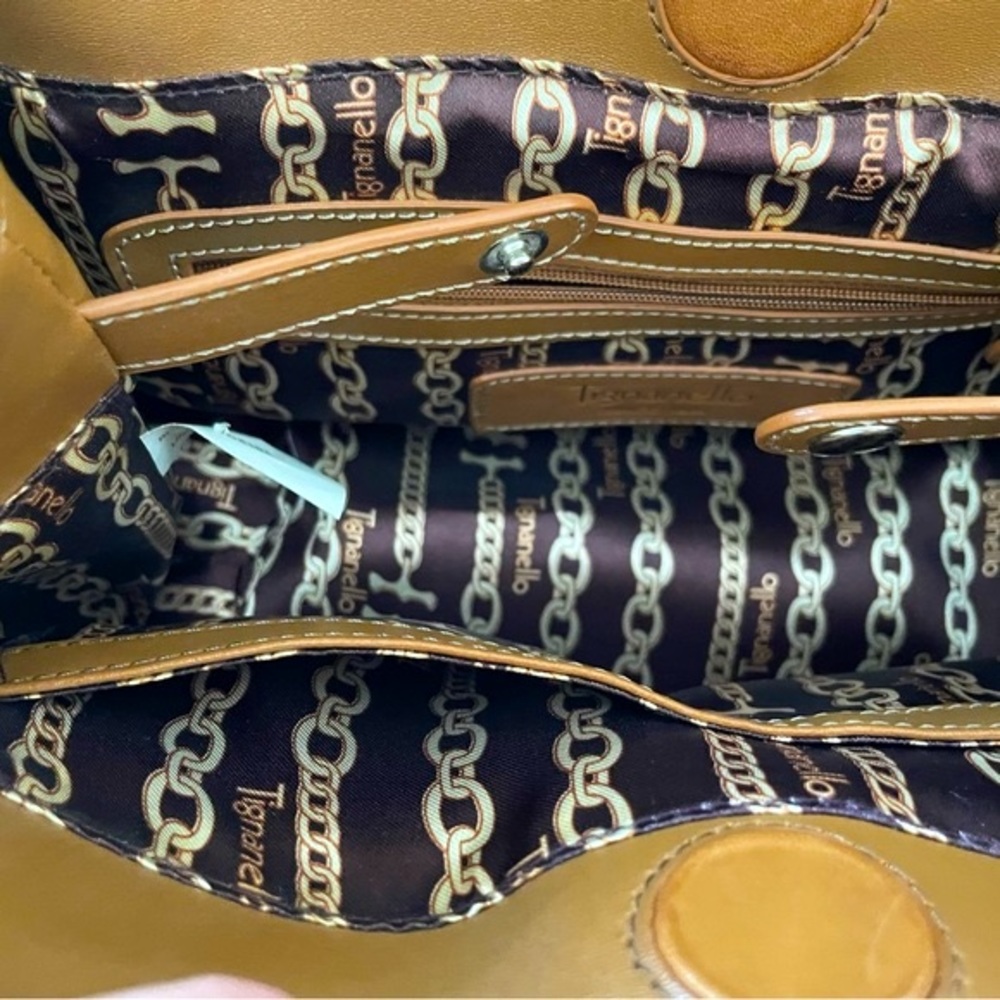 Tignanello Tote Purse with silver buckle detail - Picture 8 of 15